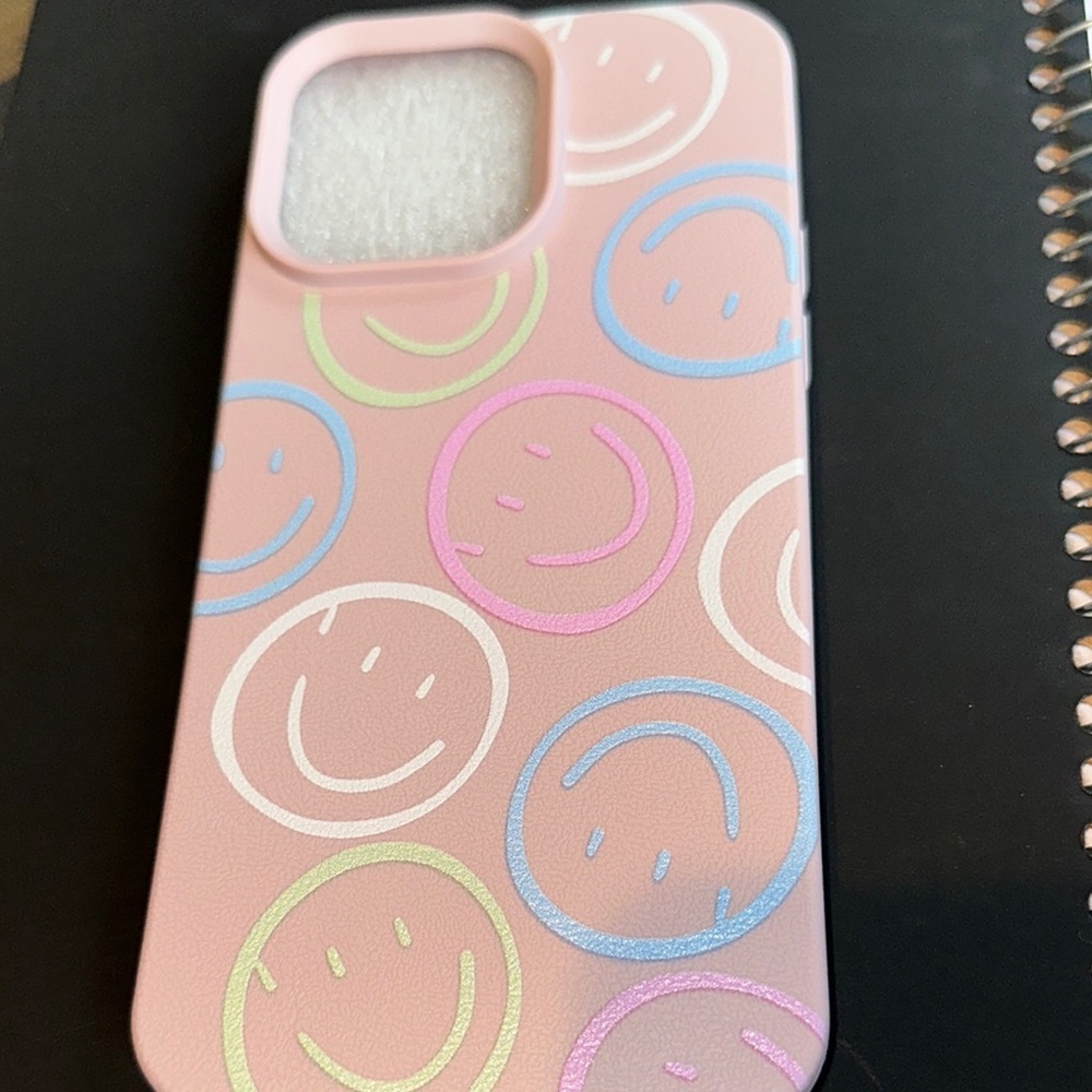 Smiley Face Pink Phone Case